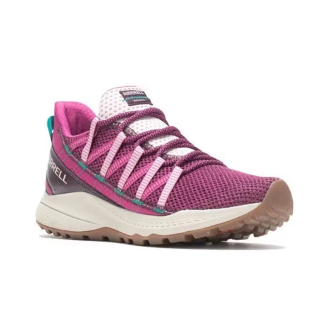 Merrell Women’s Fuchsia Bravada Edge Running Sneakers Shoes - Picture 13 of 16